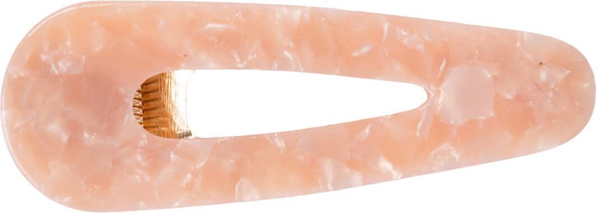 Roze haarclip - Haarclip - Haaraccessoire - Parelmoer