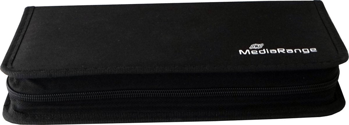 Cd/Dvd Wallet - 48 St Zwart