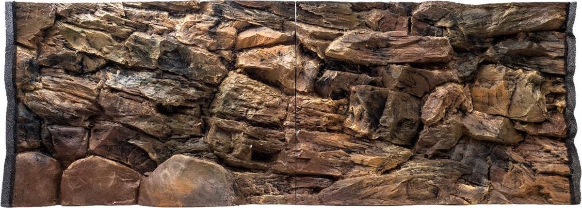 Ceramic Nature Rock achterwand 150×60 (146 x 54 cm) in 2 delen