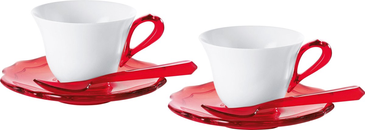 Guzzini Belle Epoque Set van 2 Espressokopjes