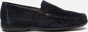 Sioux Giumelo mocassins blauw - Maat 42.5