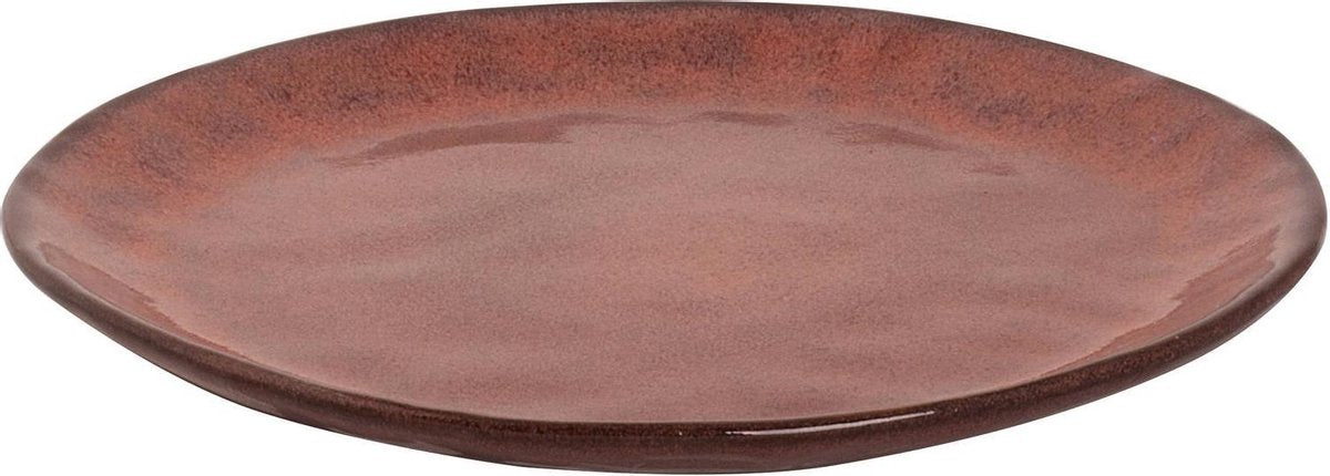 Palmer Rustique Bord - 22 cm - Rood