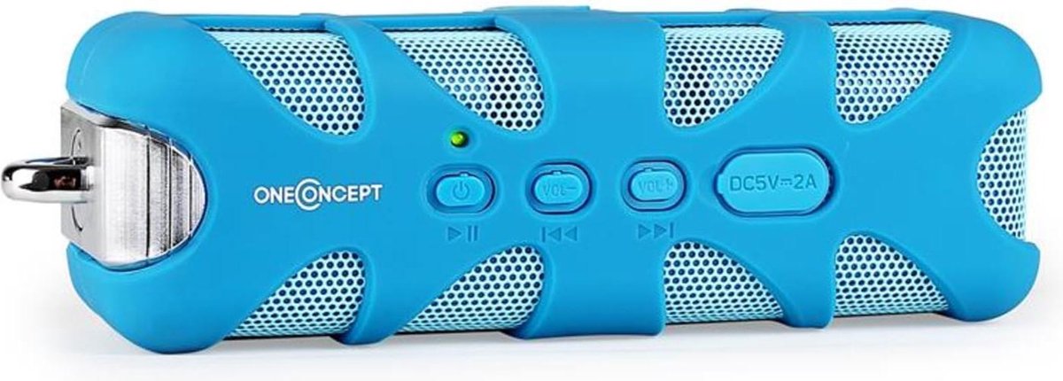 Blue Know Bluetooth-luidspreker AUX accu blauw