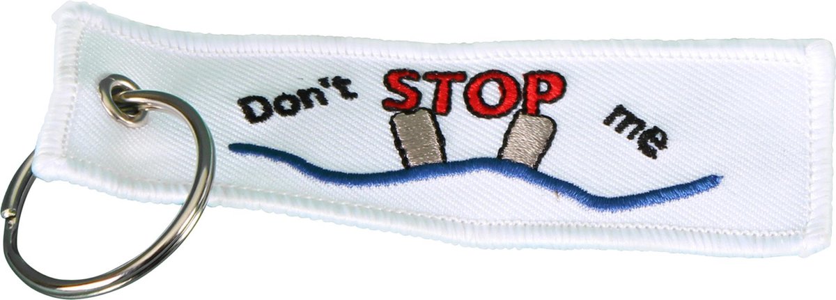 sleutelhanger don't stop diving