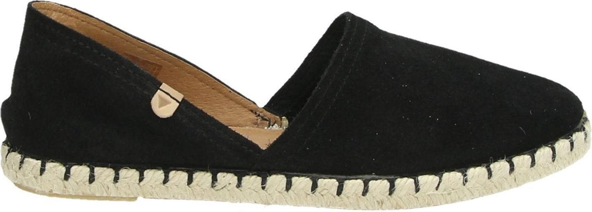Verbenas Carmen dames espadrilles. - Zwart - Maat 40