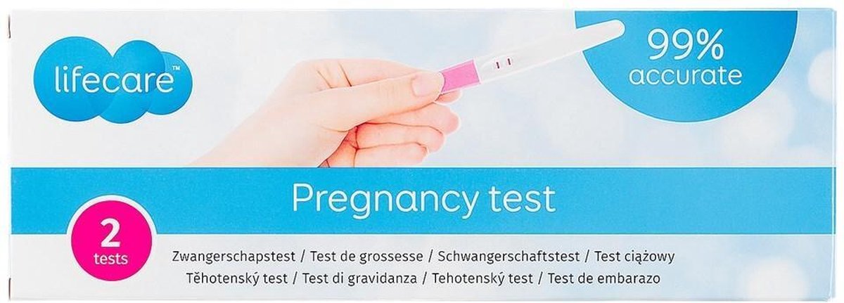 Zwangerschapstest - Lifecare - 2 stuks