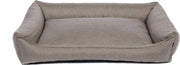 snObbs Kingston XL Hondenmand – Hondenkussen – Trendy Hondenbank -  Hondenbed Geschikt voor de Wasmachine - 120 x 85 x 25 – Beige