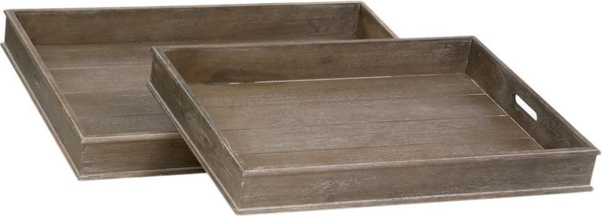 Dulaire Dienblad Hout Groot 2 st. 71x51