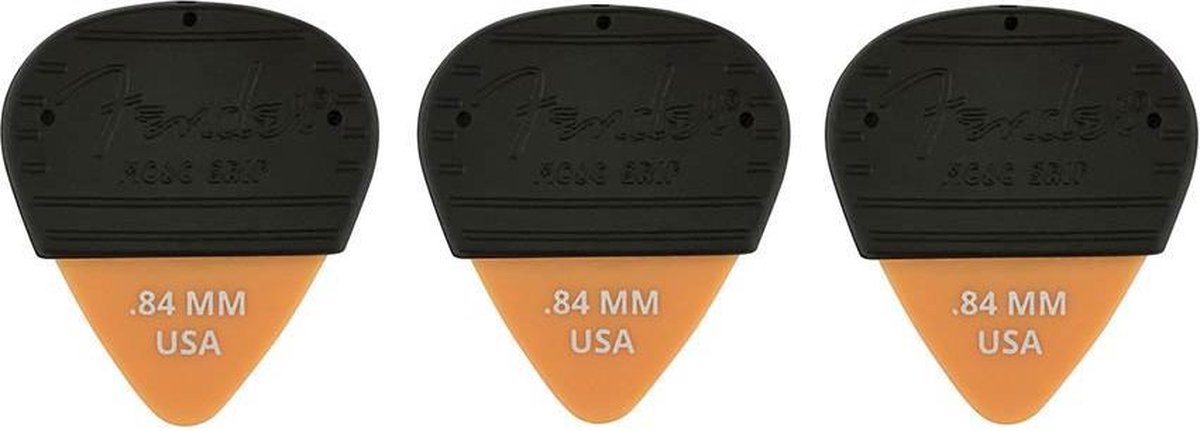 Fender Plectrum Mojo Grip dura-tone Delrin 0.84 3-pack