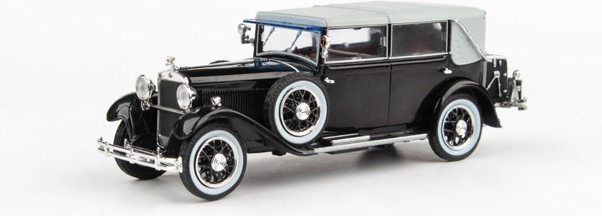 Skoda 860 Cabriolet Closed 1932 Black/Grey