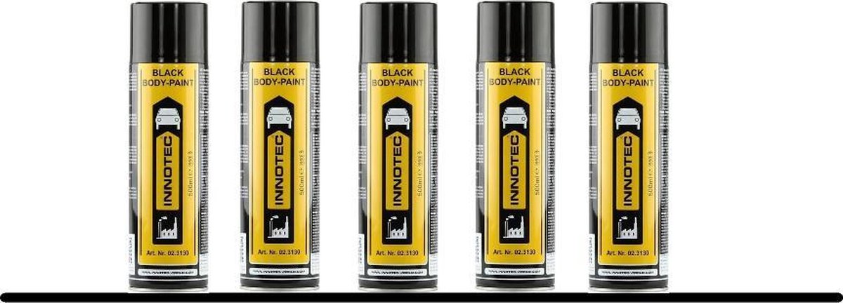 INNOTEC BLACK BODY PAINT 500ML