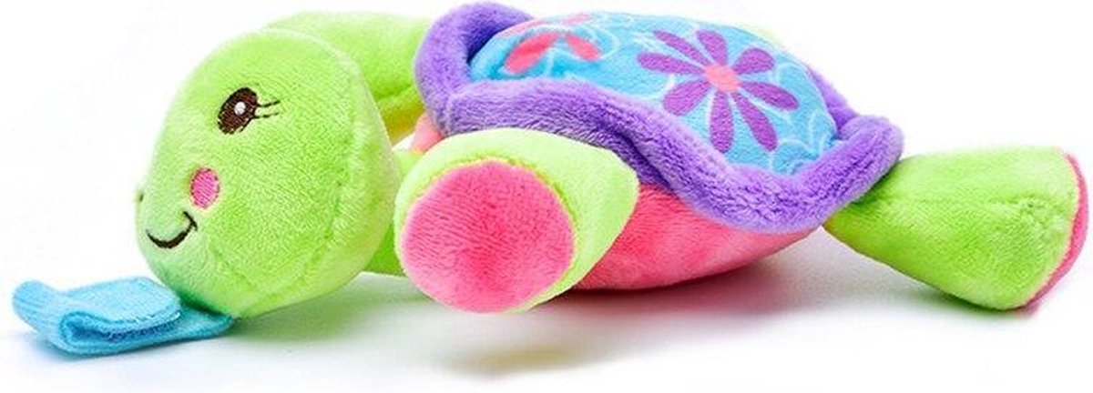 JillyBee - Knuffelspeen - Knuffel - Speen - Rammelaar - Schildpad