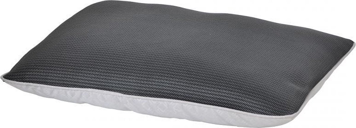 Duvo+ Airmesh kussen met rits Grijs/zwart L - 120x80x10cm