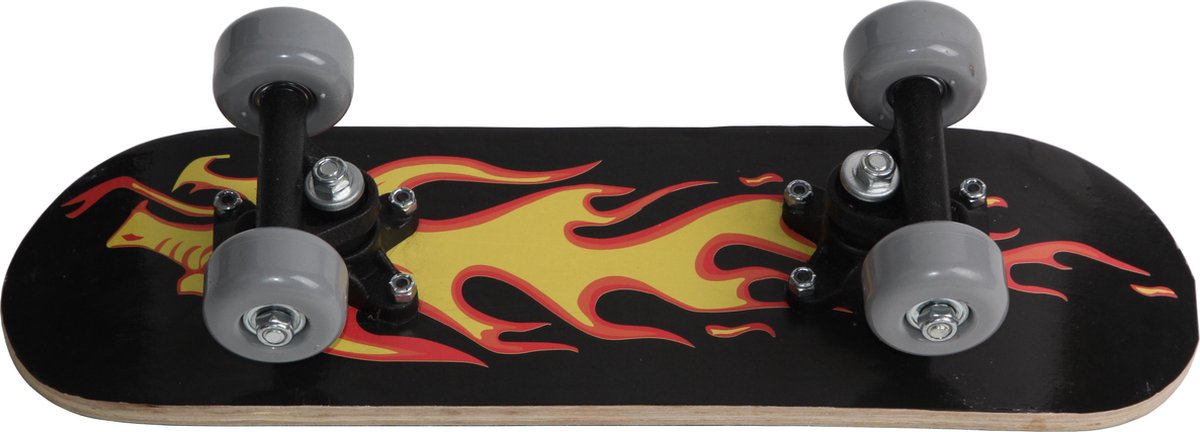 Laubr mini Skateboard  Flame 17" x 5"