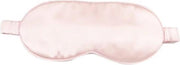 Zijden Slaapmasker Super Soft – Reismasker – Vliegtuig Masker inc Draagtasje – Roze