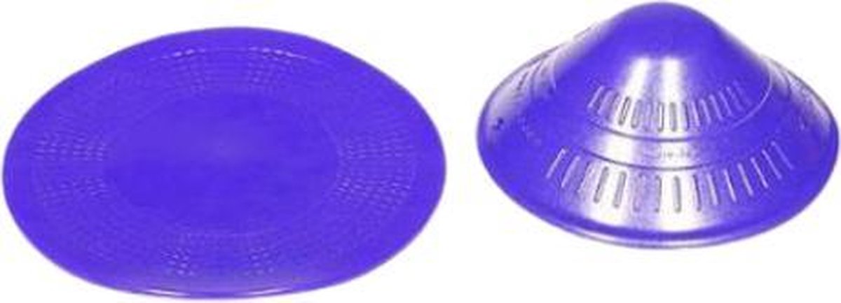Antislip set mat 14 cm rond & potopener