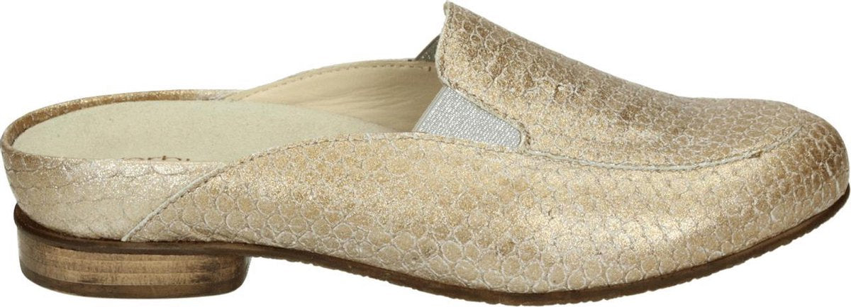 Verhulst 8314 - Volwassenen Instappers - Kleur: Wit/beige - Maat: 38