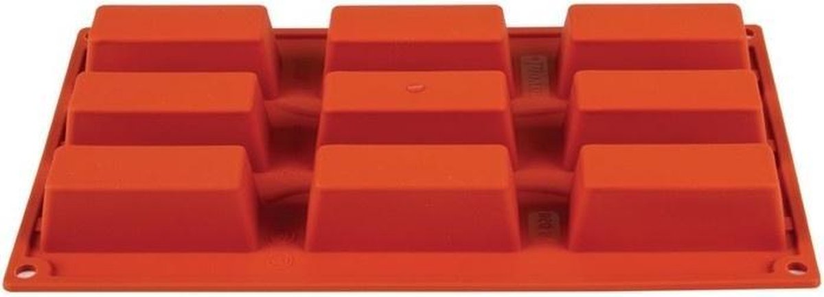 Pavoni Formaflex siliconen bakvorm 9 mini-cakes