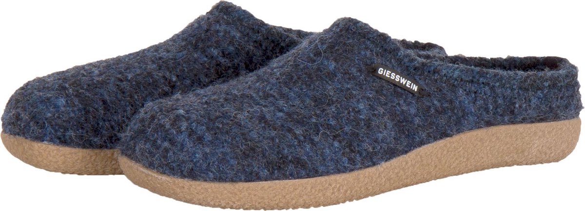 Giesswein Sloffen - Maat 42 - Unisex - donker blauw