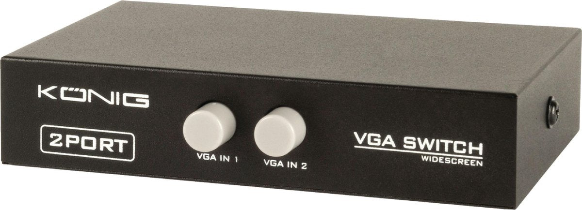 2-Port VGA Switch Black