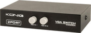 2-Port VGA Switch Black