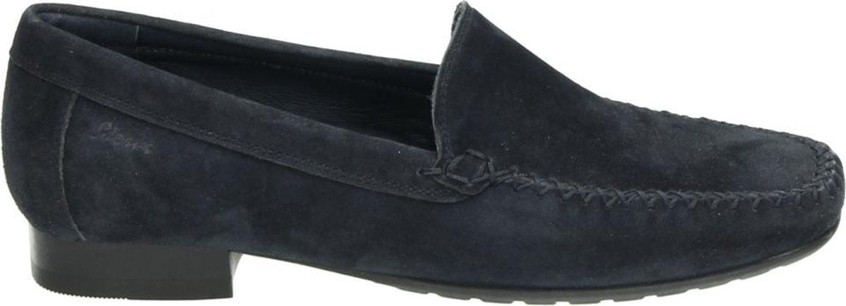 Sioux Vrouwen Instappers Kleur: Blauw Maat: 39