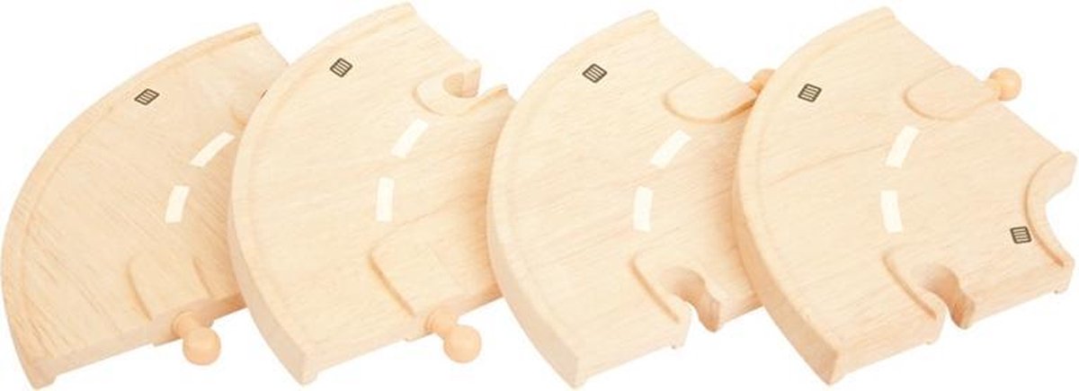 Bigjigs Curved Roadway