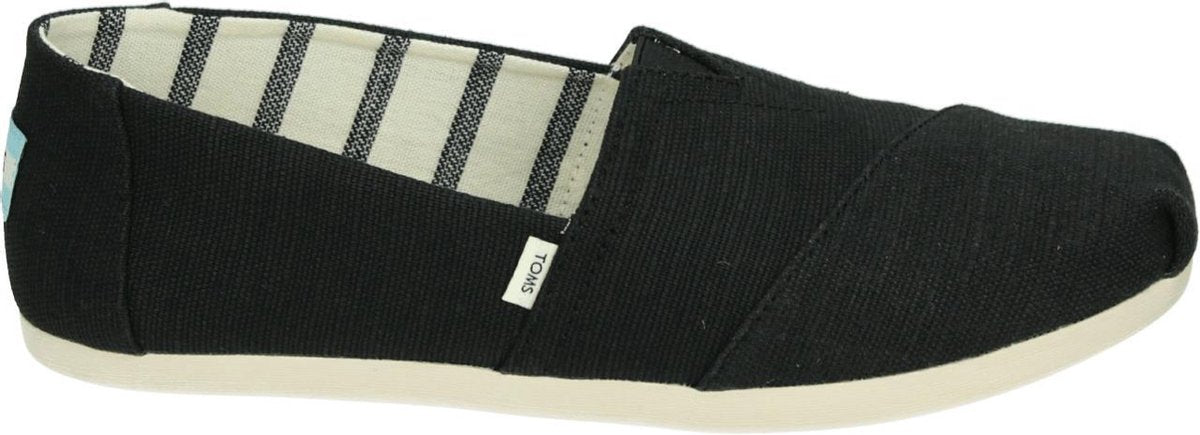 TOMS Shoes ALPARGATA - Volwassenen Instappers - Kleur: Zwart - Maat: 42