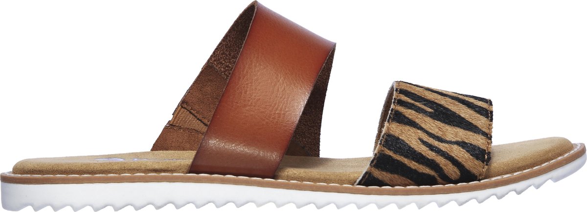 Bobs by Skechers Blazing Star dames slipper - Bruin multi - Maat 36