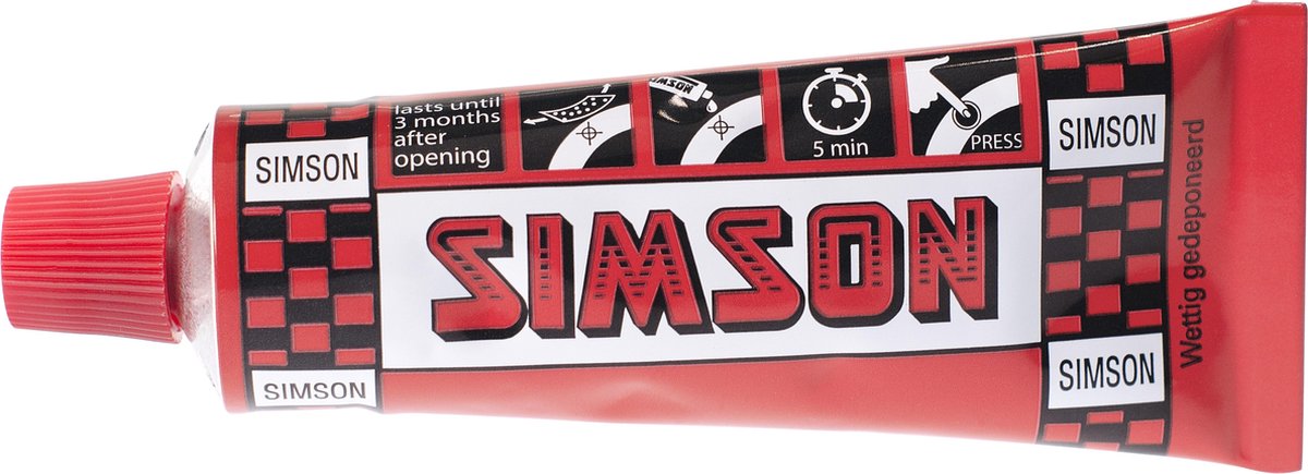 Solutie Simson groot 30ml (op kaart)