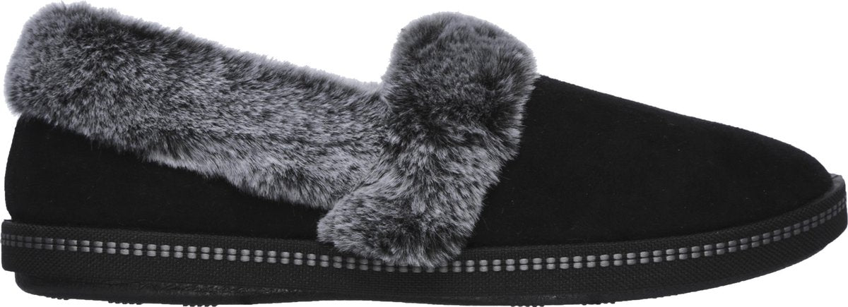 Skechers Cozy Campfire - Team Toasty Dames Pantoffels - Zwart - Maat 39