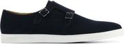 Stefano Lauran Mannen Suède Gespschoenen / Herenschoenen / Instapper S3019 - Blauw - Maat  46