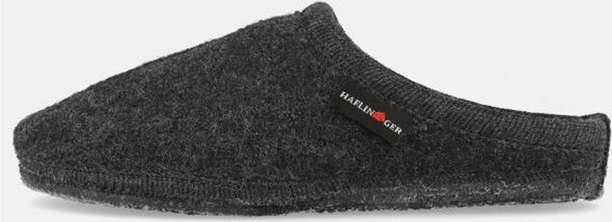 Haflinger Alaska Graphit Pantoffels Uniseks - Graphit - Maat 37 - S28
