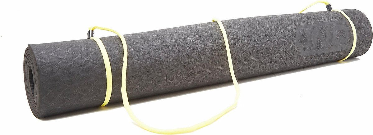 Inq Yogamat Met Draagriem 3 Millimeter Tpe Zwart