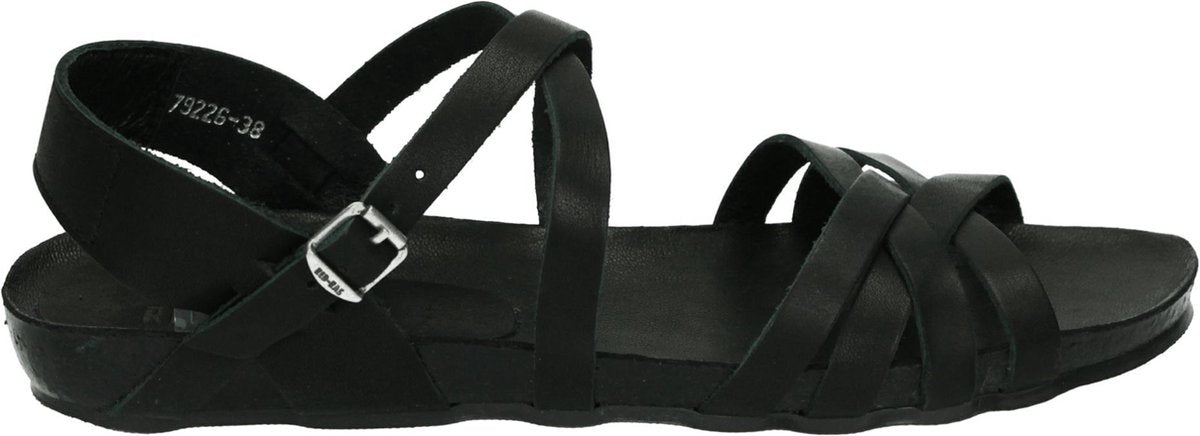 Red Rag 79226 - Volwassenen Platte sandalenDames Sandalen - Kleur: Zwart - Maat: 36