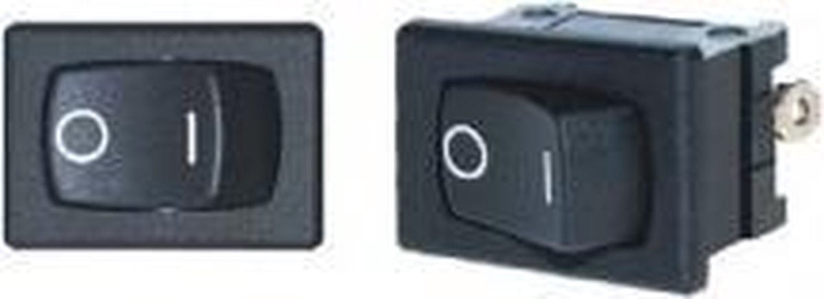 Rocker schakelaar voor Bluesea panelen DPDT ON-OFF-ON (BS7492)