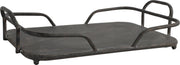 Countryfield Dienblad M. Garson | Zwart | 32 x 52 x 13 cm