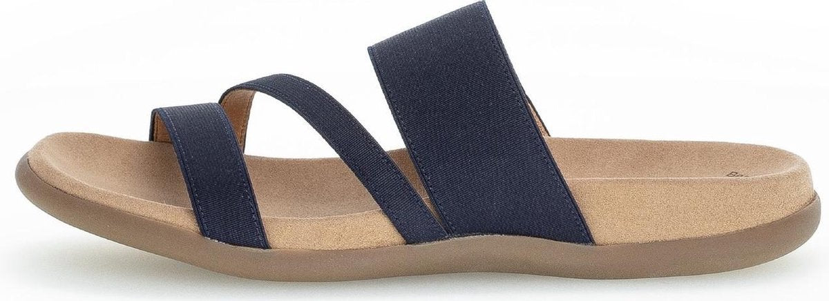 Gabor Slippers blauw - Maat 41