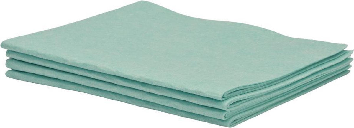Viscose Dweilen - 4 Stuks - Groen