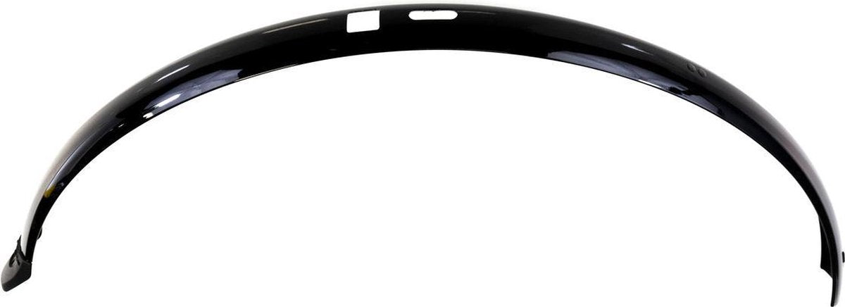 Achterspatbord Gazelle B50G R381 met kabelgeleider - glanzend zwart