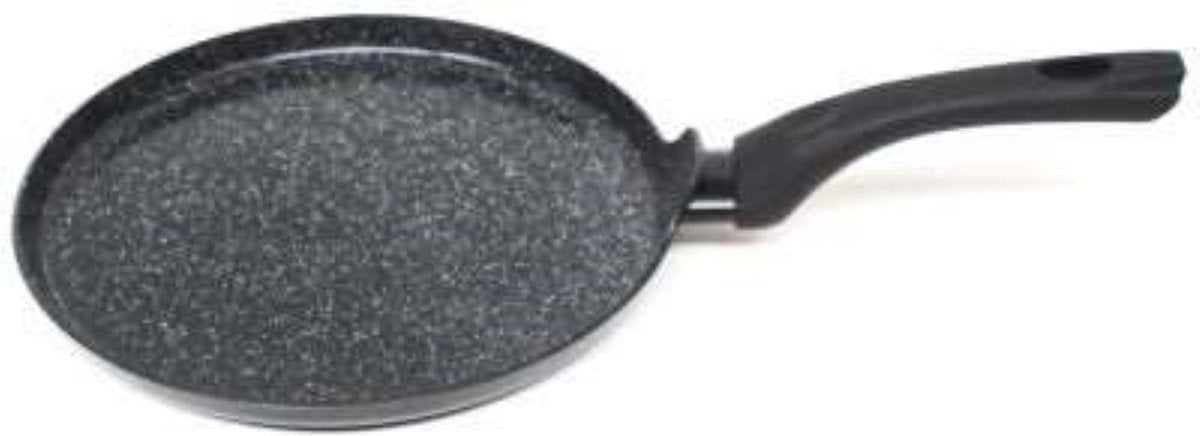 YILTEX – Pannenkoekenpan / Pannenkoekenpan Inductie / Pannenkoekenpan Keramisch / Koekenpan / Koekenpan Inductie – Ø25cm – Keramisch – Zwart