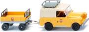 Wiking 010005 H0 Land Rover Met aanhanger „PTT”