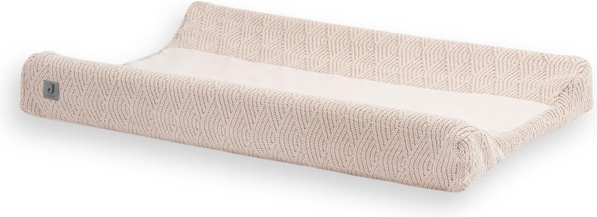 Jollein Aankleedkussenhoes River Knit 50x70cm - Pale Pink