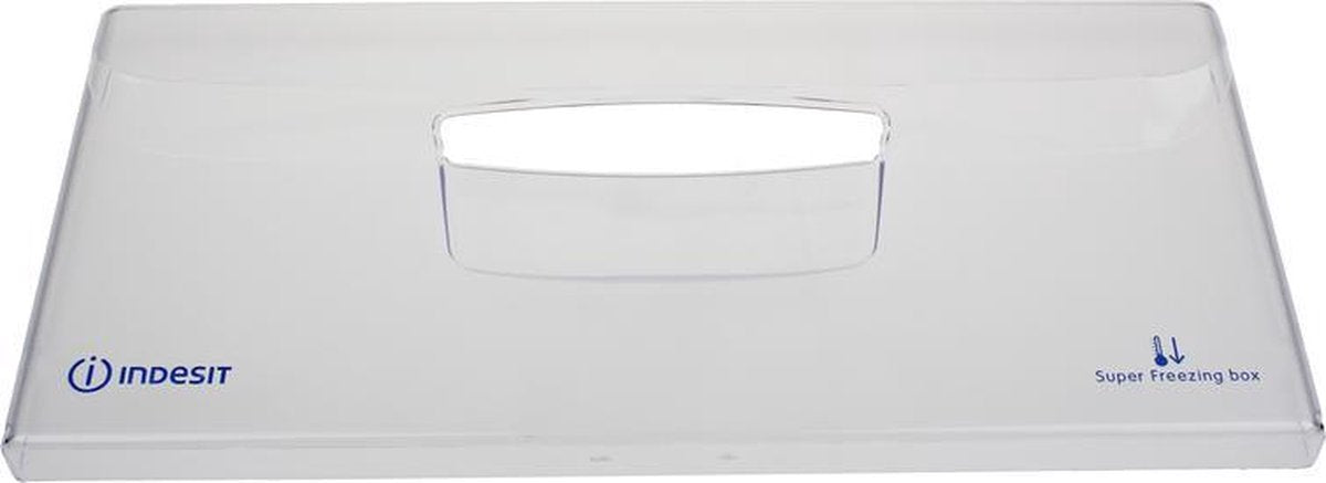 ARISTON - FRONTPANEEL LADE -  TRANSPARENT 388X197 - C00291478