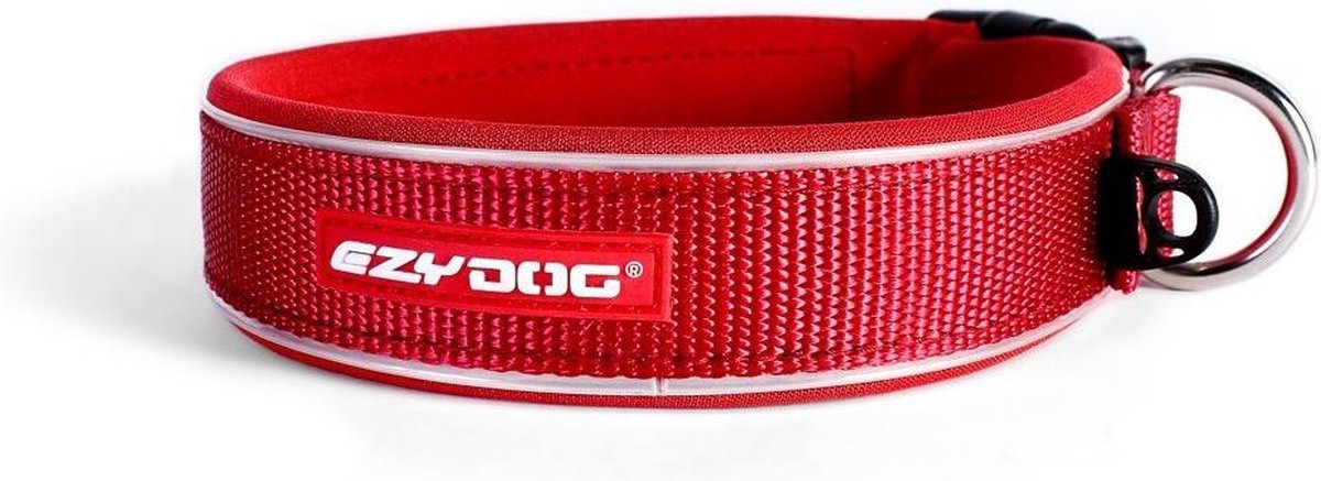 EzyDog Neo Classic Hondenhalsband - XS - Rood