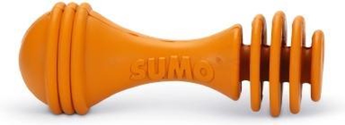 Beeztees sumo Play Weight hondenspeelgoed oranje