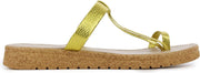 Ilse Jacobsen Vrouwen KunstLeren  Slippers / Damesschoenen Poppy 1501 - Geel - Maat 38