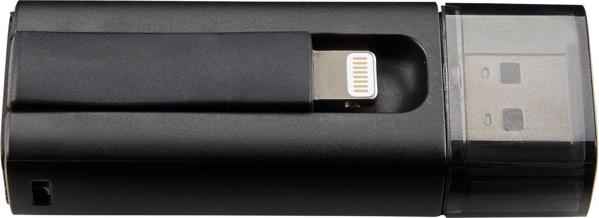 Intenso iMobile Line USB-stick smartphone/tablet Zwart 64 GB USB 3.2 Gen 1 (USB 3.0)