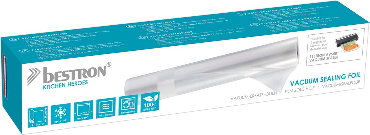 Bestron Vacuum-Folierollen voor AVS501