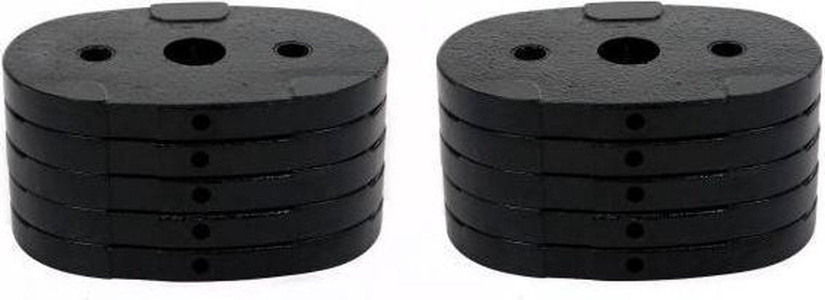 Extra gewichten 2x 22.5 kg